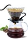 Distillation set v60 coffee machine funnel glass server