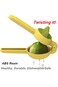 High quality and easy to use plastic guard hand juicer, dual purpose lemon squeezer, heavy duty