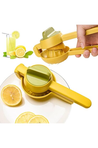 High quality and easy to use plastic guard hand juicer, dual purpose lemon squeezer, heavy duty