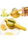 High quality and easy to use plastic guard hand juicer, dual purpose lemon squeezer, heavy duty