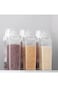 Co Arma Food Containers Rice Dispenser Transparent Plastic Food Storage Container Kitchen Sealed Sm