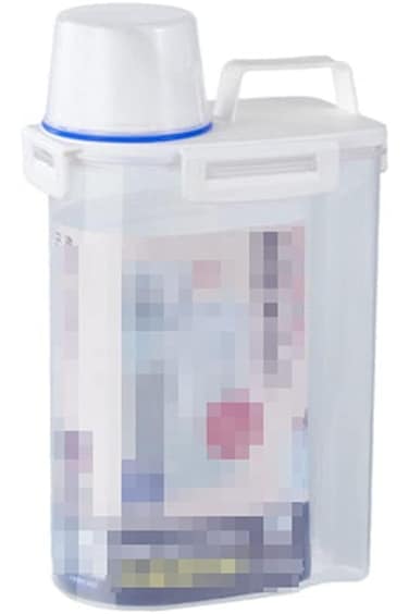 Co Arma Food Containers Rice Dispenser Transparent Plastic Food Storage Container Kitchen Sealed Sm
