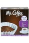 Mr. Coffee Basket Coffee Filters, 8-12 Cup, White Paper, 8-inch, 50-Count Boxes (Pack of 1) (Packag
