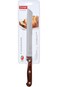 Prestige 20 CM Stainless Steel Bread Knife   Ergonomic Handle   Dishwasher Safe-Brown