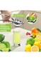 ToolHouse Stainless Steel Lemon Squeezer, Manual Juicer, Citrus Juicer for Lime, Lemon, Orange and