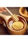 5pcs Wooden Honey Sticks, Wooden Honey Spoon, Mini Wooden Honey Sticks for Honey Pot Distillation a
