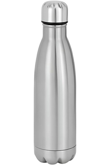 زجاجة بيكي مزدوجة الجدار من الفولاذ المقاوم للصدأ - ٥٠٠ مل   قارورة معزولة محمولة ومضادة للتسرب للاستخدام المنزلي