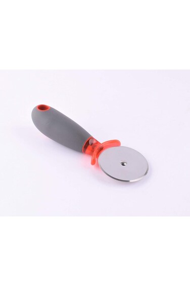 Home Concept Pizza Cutter With Silicone Handle, Yellow