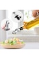 MALBLO Cooking Oil Dispenser Bottle, Vinegar and Olive Oil Bottle Dispenser 500 ml/17 oz,2 Pack Gla