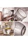 HOOPZOZA Crystal Glass Coffee Cup Tea Cup Mug With Inner Stripe 280mL (A-280)