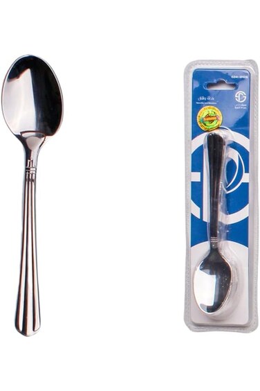 Saif Plus Sarah dessert spoons, set STAINLESS STEEL of 6,Pcs 312, shiny