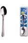 Saif Plus Sarah dessert spoons, set STAINLESS STEEL of 6,Pcs 312, shiny