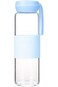 Blue Glass Water Bottle - 500ml
