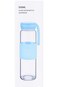Blue Glass Water Bottle - 500ml