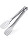 KASTWAVE Kitchen Tongs 304 Easy to Clean-Food Safe Stainless Steel Cooking Tongs,Salad,BBQ,Frying T