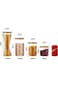 MIOCARO SIXAQUAE Glass Food Storage Containers Jar Seal Bamboo Lids 600ml Airtight Canister Organiz