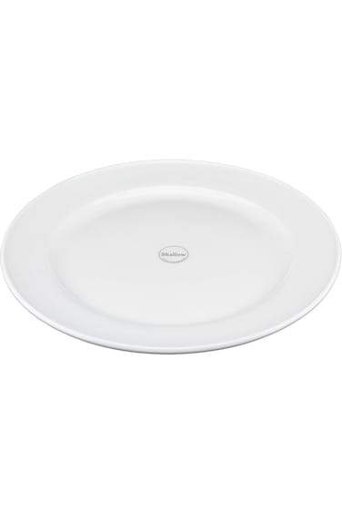 Shallow Elegant Bone China Plate &ndash; White, 18 cm   Hospitality-Grade   JX130-A001-03    Round Dinner