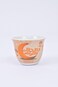 Arabic Coffee Cups Set of 6 Assorted Ramadan Designs   Hospitality Cups (Orange)