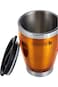 Royalford 14Oz Double Wall Travel Mug Portable With Comfortable High Grip Handle, &amp; Highgrade Stain