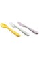 Ikea Boutique Store Kalas Plastic Cutlery Set - 18 Piece (Multicolour)
