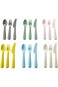 Ikea Boutique Store Kalas Plastic Cutlery Set - 18 Piece (Multicolour)