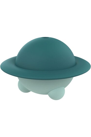 قالب المصاصة رومبا، قالب هوكي الجليد السيليكوني، قالب صنع الثلج الدائري على شكل قرص الويسكي (اللون: رمادي)