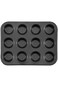 Tazweeq 12 Cup Muffin Pan, Cupcake Pan, Non-stick Baking Tin Tray for Mini Muffin Cupcake Tart, Eas