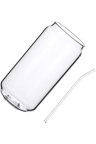 كوب شرب زجاجي شفاف 2.0 من توب باثي توب باثي