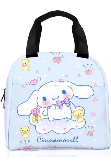 NALACAL Anime Kawaii Lunch Bag - Cute Insulated Portable Leakproof Lunch Box, Tote Bag Food Storage