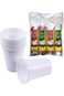 Widad Disposable Plastic Cups 6 Oz - 200 Pcs, Classic, Wedding, Hot &amp; Cold Drinks, 6 Fluid Ounces