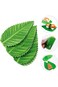 Alipis 200pcs Japanese Sushi Grass Baran Garnish Bento Food Divider Fake Green Grass Artificial Lea