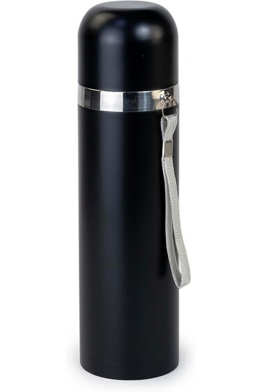 ترمس نيسان الحراري سعة 500 مل - ترمس معزول ومفرغ من الهواء - خفيف الوزن ومضغوط مصنوع من الفولاذ المقاوم للصدأ