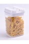 Air tight storage food storage container 1.7 l clear/white