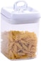 Air tight storage food storage container 1.7 l clear/white