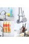 Ailelan Sponge Holder For Kitchen Sink, Multifunctional Kitchen Sink Organiser Kitchen Sink Caddy,