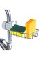 Ailelan Sponge Holder For Kitchen Sink, Multifunctional Kitchen Sink Organiser Kitchen Sink Caddy,