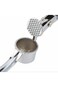 Garlic Press Zinc Alloy Mincer Ginger Crusher Garlic Presser Chopper Easy Squeeze Rust Proo