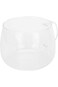 01 Drinkware, Transparent Non-Toxic Tea Mug Coffee Cup Dishwasher Safe for Home(White label)