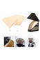 SHOWAY 100 Pcs V60 Coffee Paper Filter Unbleached Disposable Portable Cone Coffee Filter for 2 To 4