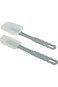 Prestige Silicone 2 pc Spatula Set   Ergonomic Grip   Stain Resistant   Anti-Slip Feature   Heat Re