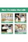 5 Pack Nut Milk Bag, Reusable Food Grade Nylon 300 Mesh Nut Bag Strainer for Straining Almond, Nut