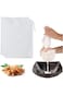 5 Pack Nut Milk Bag, Reusable Food Grade Nylon 300 Mesh Nut Bag Strainer for Straining Almond, Nut