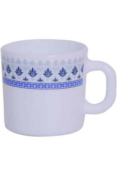 BRITISH CHEF Ocean Opalware Mug Set, 6 Piece Set - 180ML