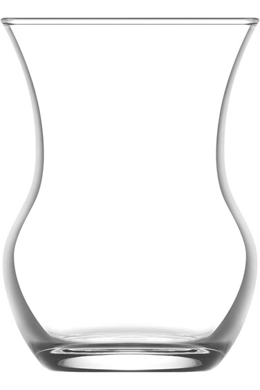 LAV 6 Peices Ayda Tea Cup, 133 ml, Clear