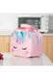 DEKD Cute Cooler Thermal Lunch Bag, Cartoon Lunch Bag Oxford Fabric Portable 1 Main Compartment for