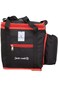 Kuber Industries Canvas Lunch Bag with Bottle Compartment, Black (KI19115) Standard