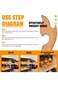 SYOSI Wooden Oven Rack Puller Stick, Oven Rack Push Pull Puller Tool with Longer Handle Pull Out Ho