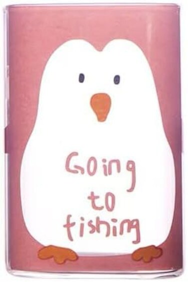 Internet celebrity cute penguin cup, juice, milk, children's first choice, happy every morning, (pi