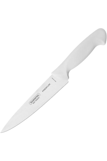 Tramontina Premium 6 Inches Utility Knife with Stainless Steel Blade and White Polypropylene Handle
