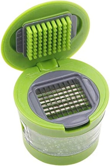 Garlic Food Processor Chopper (Green)